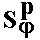S^p_\phi