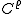 C^\varrho