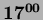 $\bf 17^{00}$