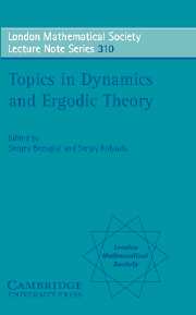 Topics in Dynamics and
Ergodic Theory -- Proceedings of the Katsiveli - 2000