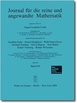 Journal fur die reine und angewandte Mathematik(Crelle's Journal)